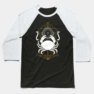 Geometric Crab Baseball T-Shirt